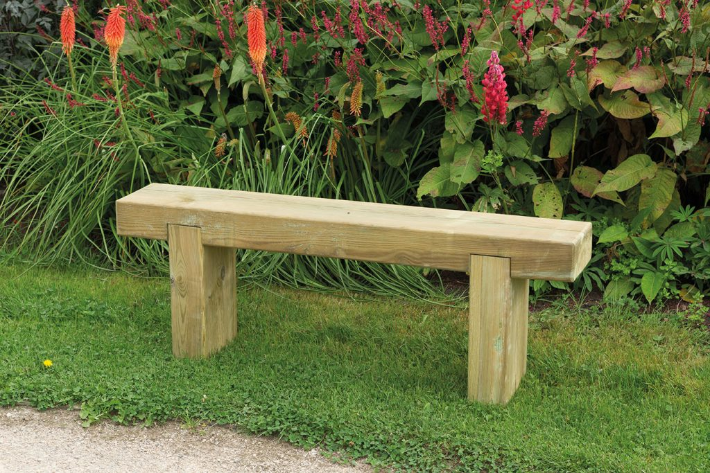 Forest Garden DTS Sleeper Bench - 1.2m (Home Delivered)