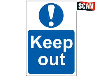 Safety Sign - Keep out - 200x300mm