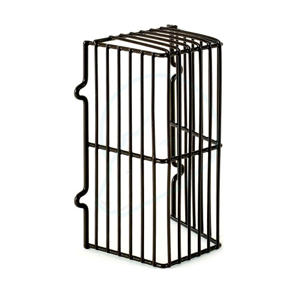Unvented Overflow Platic Coated Discharge Guard - 8"x4"x3"
