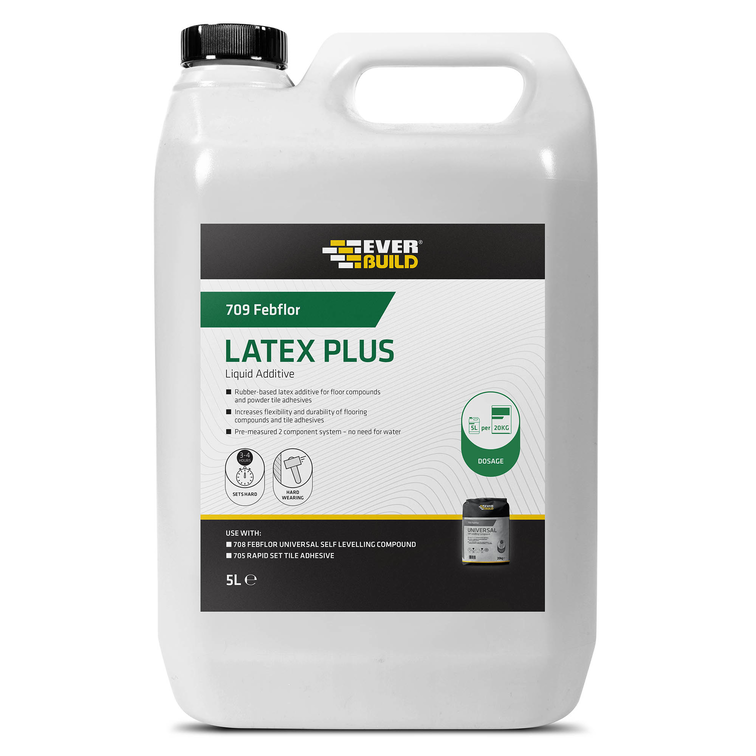 Everbuild 709 Floor-Flex Plus LATEX Plus Primer - 5L