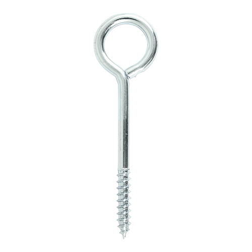TIMco 75mm Vine Eyes - BZP (Pack of 4)