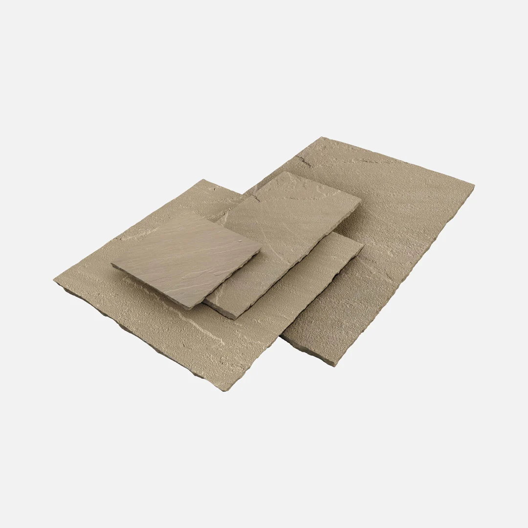GlobalStone DTS 22mm 600-Series 600x300mm Indian Sandstone - York Green (Pack of 85 Slabs)