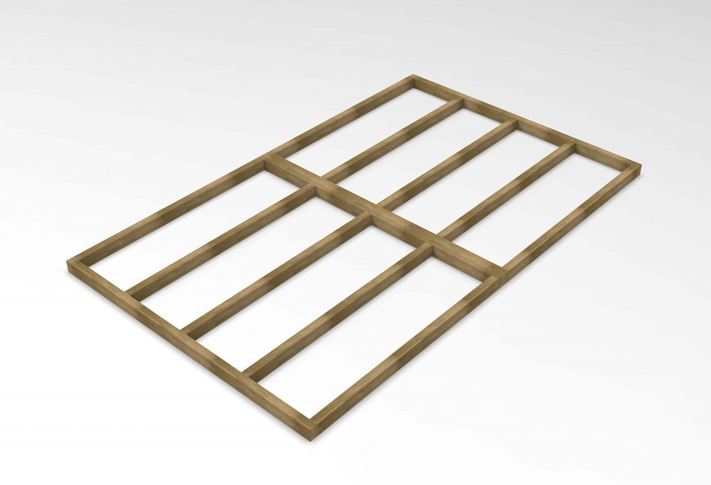 Forest Garden DTS 10x6 Shed Base Pressure Treated 