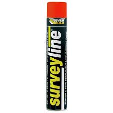 Everbuild Surveyline Marker Spray (Red) - 700ml