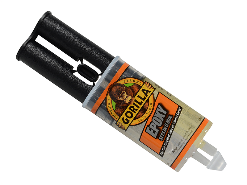 Gorilla 5 Min 2-Part Epoxy Syringe Glue - 25ml