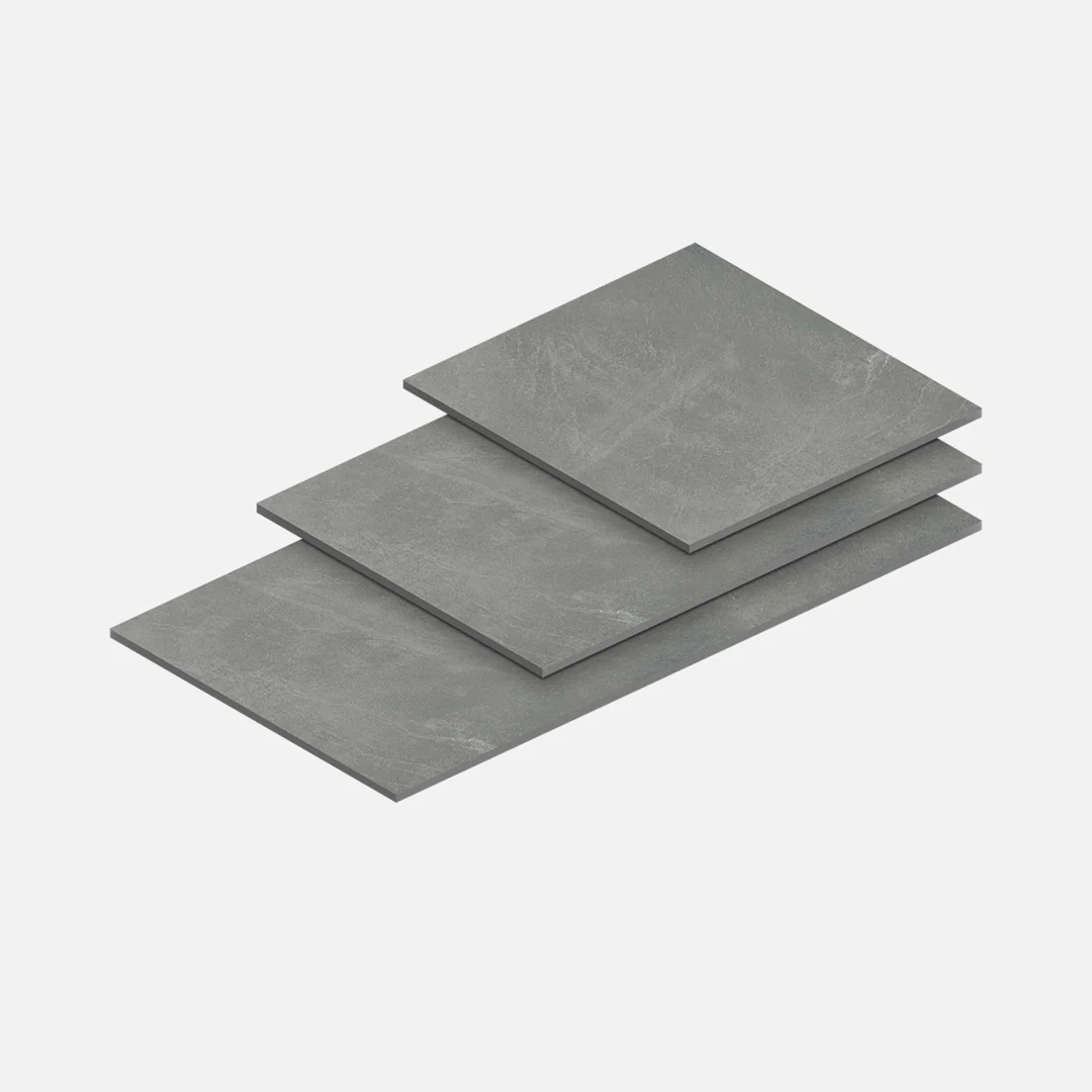 GlobalStone DTS 20mm 1200x600mm Station Range Porcelain Paving Slabs - Iron (17.92m2)