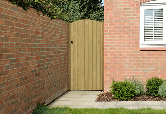 Forest Garden DTS Heavy Duty Dome Top Tongue & Groove Gate 6ft (1.80m high) 