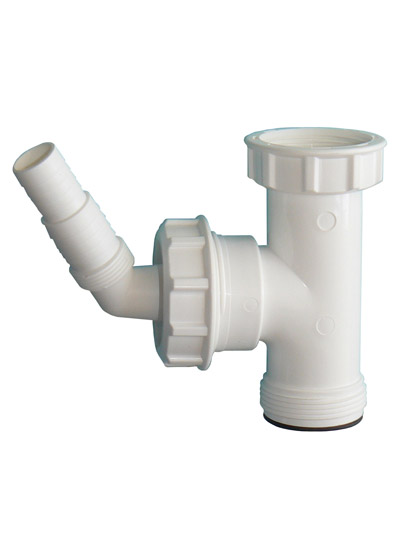 Pre-Packed PP Multifit tee with hose connector