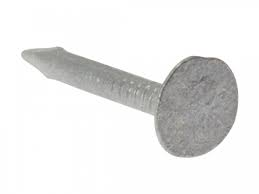 Galvanised 20 x 3mm Extra Large Head Felt Nails (500g bag) (Approx: 290)