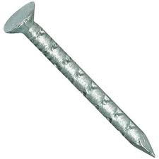 Galvanised 40 x 2.65mm Jagged Plasterboard Nails (1kg bag) (Approx: 570)