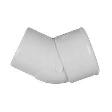 32mm Solvent Weld Waste 45' Spigot Bend - White