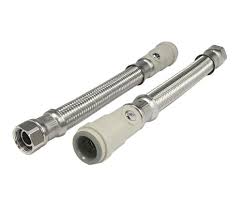 John Guest Speedfit 22mm to 3/4 (w/ Serv Valve) 300mm Flexible Tap Connector 