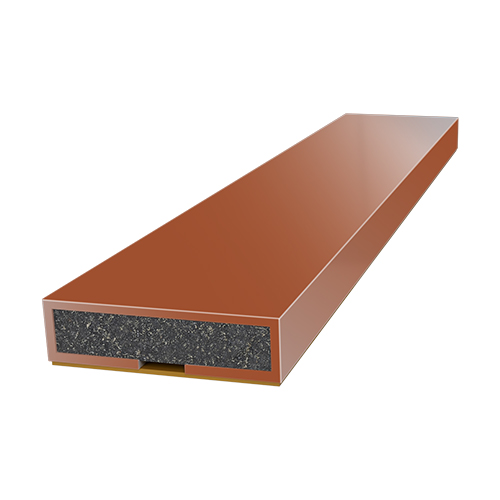 15 x 4 x 2100mm Intumescent Fire Only Door Seal - Brown
