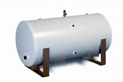 JABDUC Unvented Horizontal Direct Stainless Steel Cylinder - 125 ltr