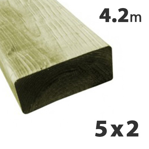 47 x 125mm (5 x 2) Tanalised Carcassing Timber C24 (4.2m)