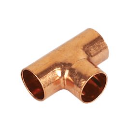 15mm Endfeed Tee