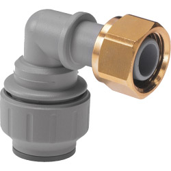Polyplumb 15mm x 1/2 Bent Tap Connector 