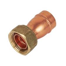 22mm Solder Ring Straight to 3/4" Tap Connector