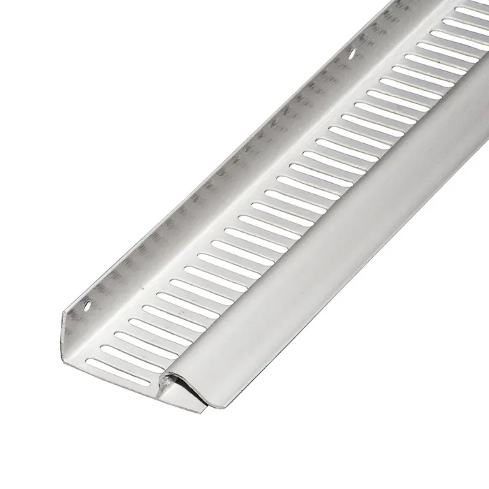 Continuous 2.4m Soffit Vent Strip - White
