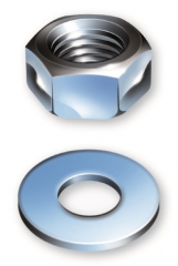 M12 Studmate BZP Nuts & Washers (Pack of 10/10)