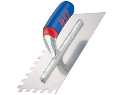 RST 11.5" x 4.75" Square Notched Tiling Trowel