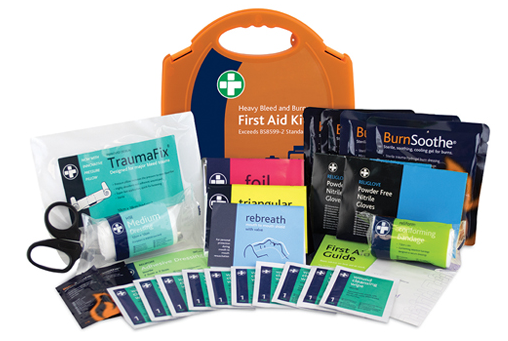 TIMCO First Aid Kit Heavy Bleed & Burns - Small