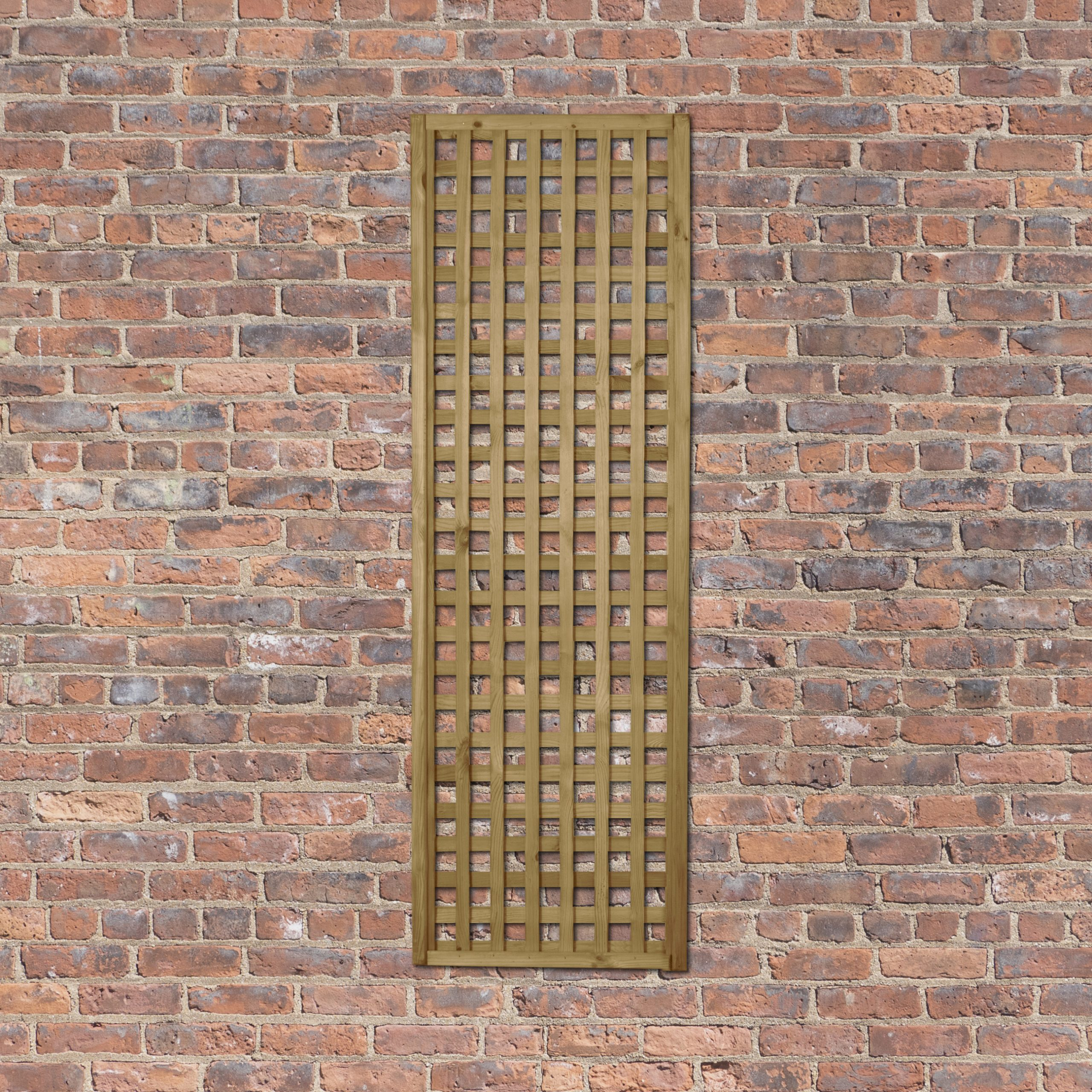 Forest Garden DTS Premium Framed Trellis - 180 x 60cm - Pack of 4 