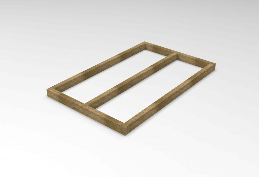 Forest Garden DTS 5x3 Shed Base Pressure Treated 