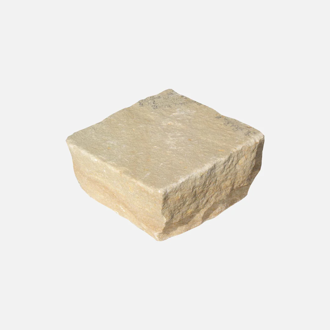 GlobalStone DTS 50mm 100x100x50mm Sandstone Driveway Setts - Mint (8m2)