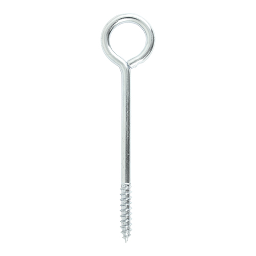 TIMco 100mm Vine Eyes - BZP (Pack of 2)