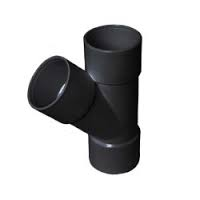 32mm Solvent Weld Waste 45' Branch  - Black