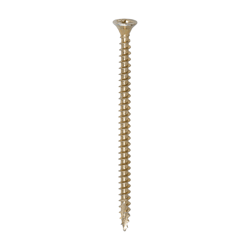 4.0 x 80mm C2 Multi-Purpose Advanced Woodscrews - PZ2 - Double Countersunk (Box of 200)