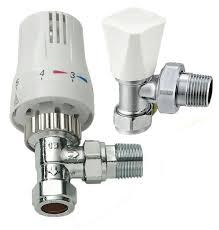 15mm Trade Chrome/White TRV & Lockshield Pack
