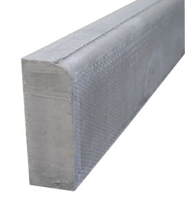 Bullnose Concrete Path Edging - 50 x 150 x 900mm