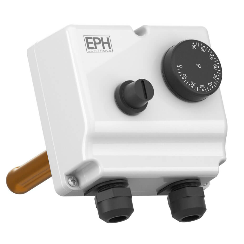 EPH Dual Thermostat c/w Immersion Pocket