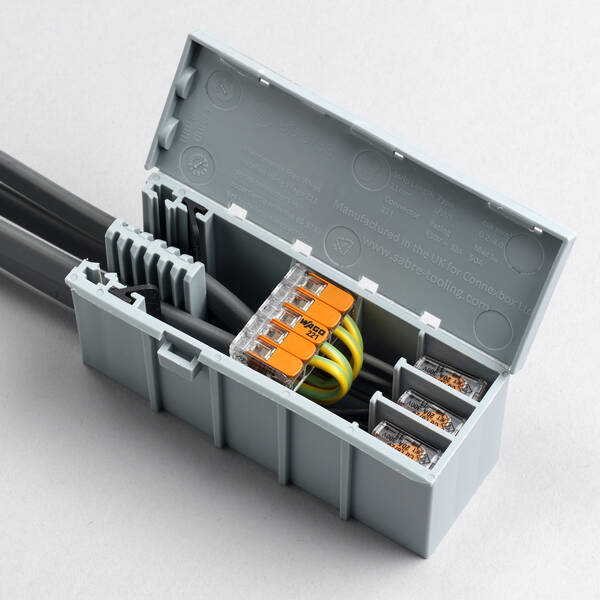 Wago Junction Box for 221 Series (108 x 39 x 44mm)