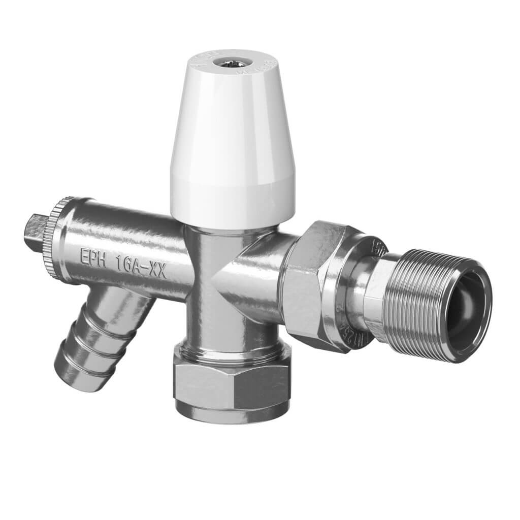 EPH 15mm Lockshield Drain Off Valve LSDOV15