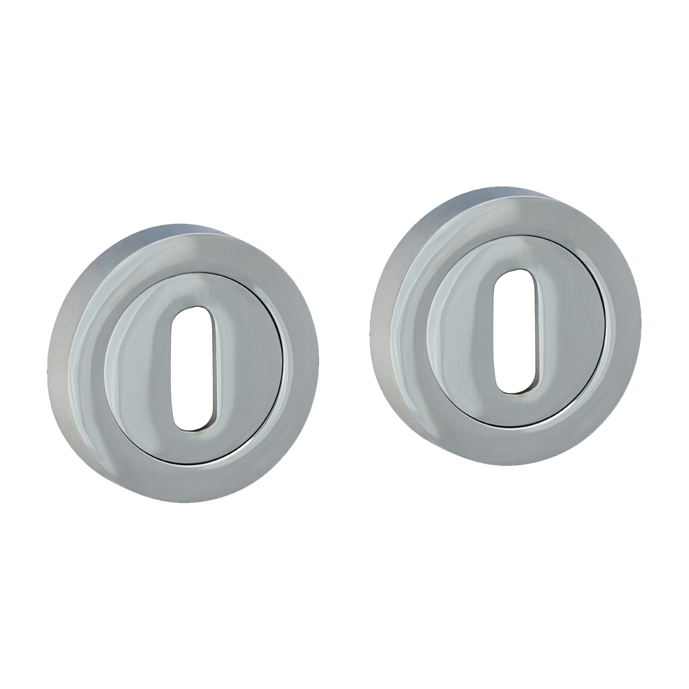 Timco Standard Profile Escutcheon - Polished Chrome