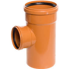160mm/110mm Underground 90' Double Socket Unequal Tee Junction