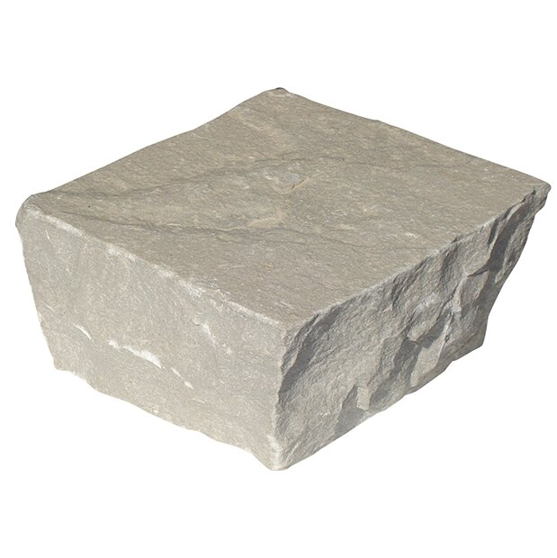 GlobalStone 100 x 100mm Sandstone Pathway/Driveway Setts (25-40mm) - Castle (Pure) Grey