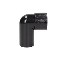 50mm Solvent Weld Waste 90' Spigot Bend - Black