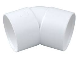 32mm Solvent Weld Waste 45' Obtuse Bend - White