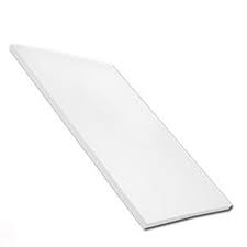 9mm Plain Multipurpose Soffit Board White 300mm (5m)
