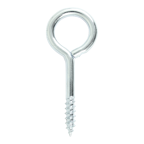 TIMco 40mm Screw Eyes - BZP (Pack of 10)