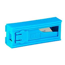 Ox Pro Heavy Duty Knife Blades & Dispenser (10 Pack)