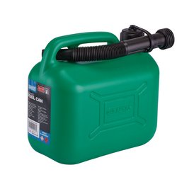 Draper 5L Green Plastic Fuel Can
