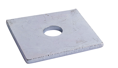 TIMco M12 x 50 x 50 x 3 Square Plate Washer - BZP (Box of 100)