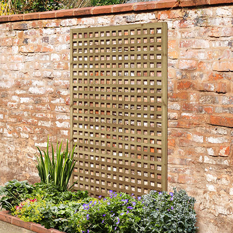 Forest Garden DTS Premium Framed Trellis - 180 x 120cm - Pack of 10 