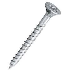 8 x 2" BZP Twinthread Pozi Screws (200)