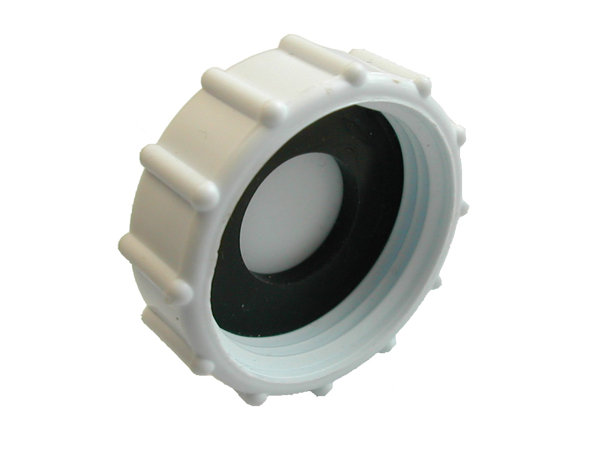 1" PVC Plastic Blanking Nut/End Cap